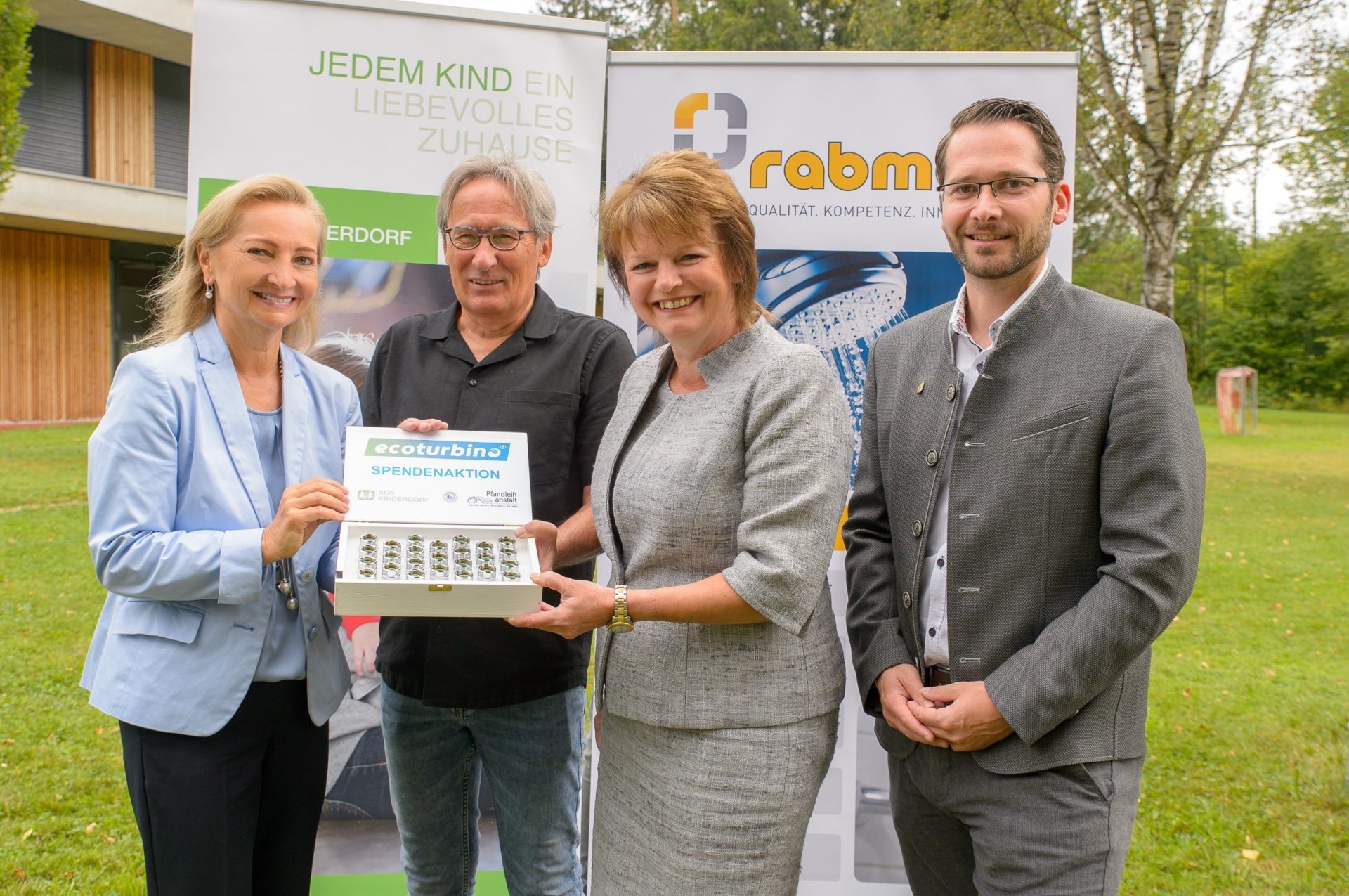 With environmental technology from Rabmer, the SOS Children's Villages save 25 million liters of water